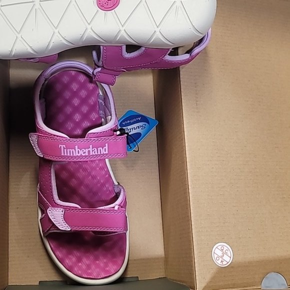 Timberland Kids Perkins Row 2-Strap Summer Sandals - Picture 7 of 9